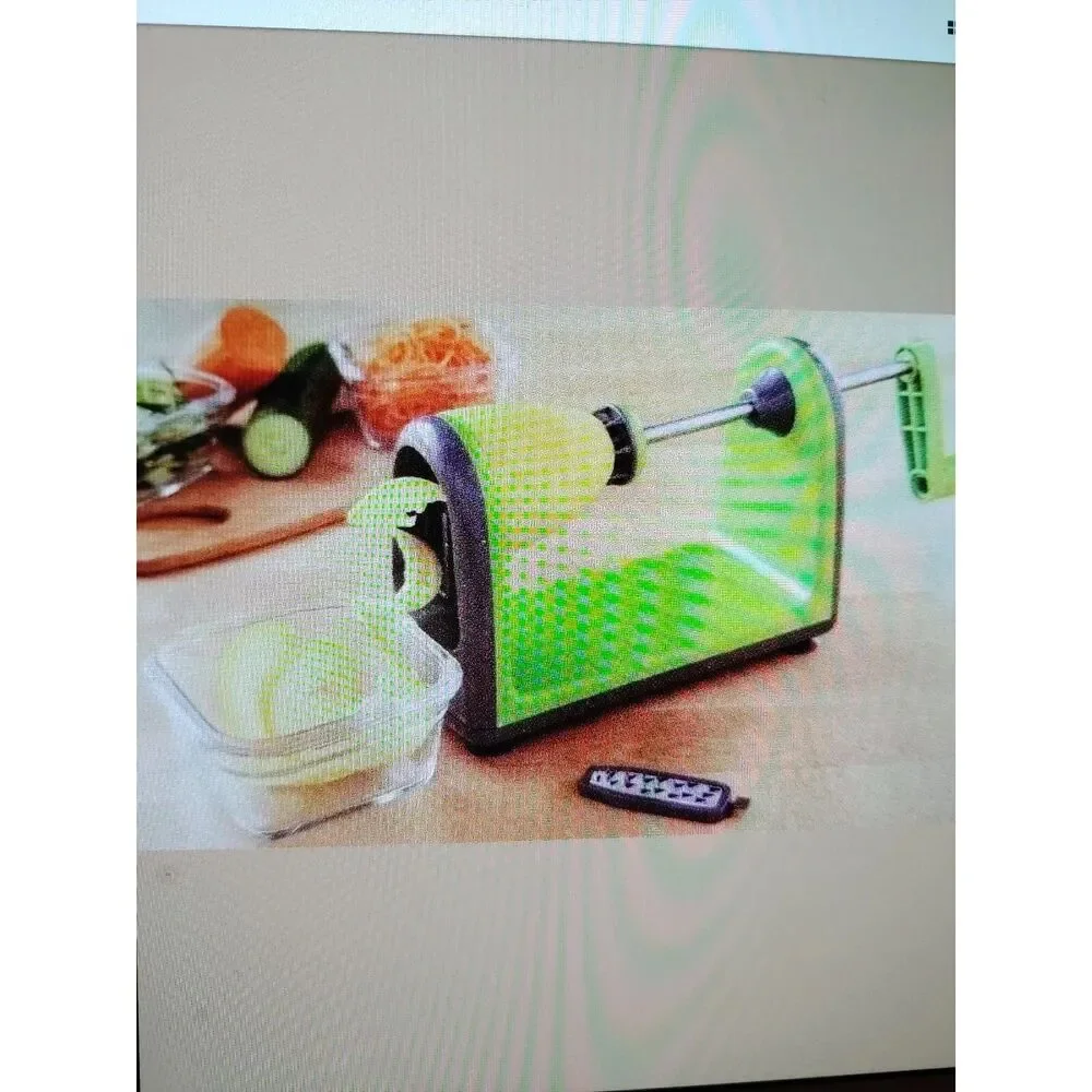 Mainstay Vegetable Spiralizer  Safely slice vegetables ribbons & spirals